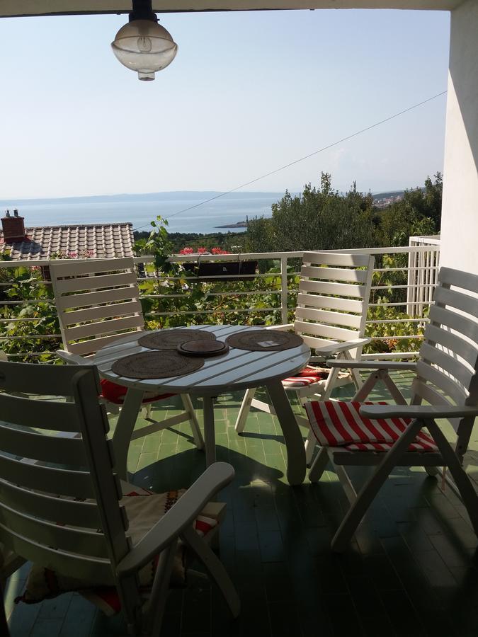 Apartment Bilic Klenovica Bagian luar foto